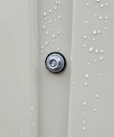 The bolts on the Mammoth Shed