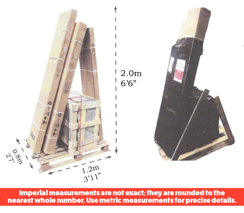 greenhouse flatpacked dimensions