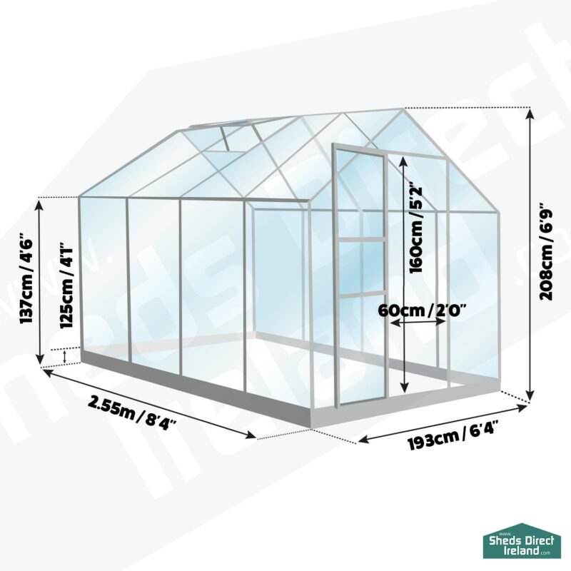 Serre Greenhouse Dimensions