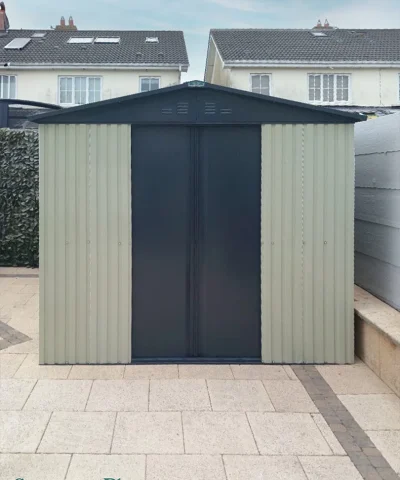 customer's photo of the shed