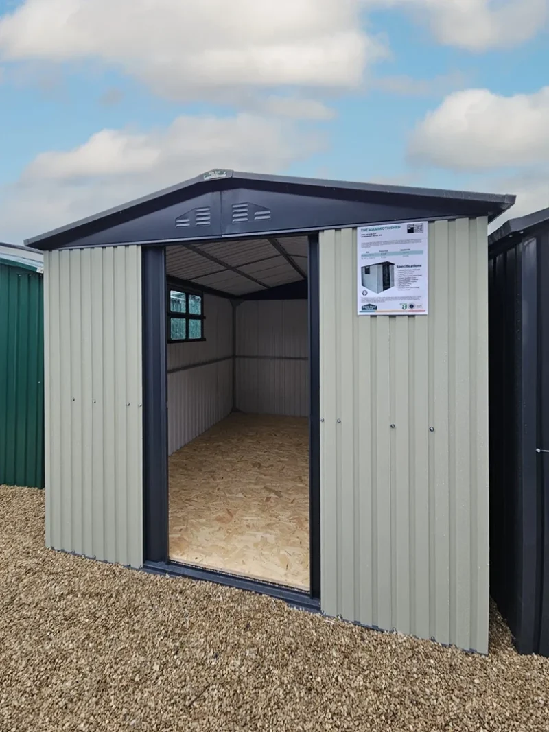 The mammoth shed in the sheds direct ireland showroom in finglas, Dublin