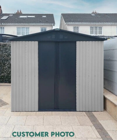 A customer's photo of the mammoth shed