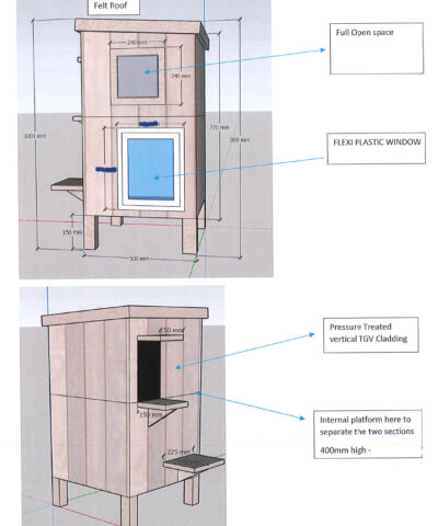 The Dimensions for the Cat Hut