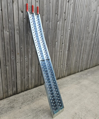 the back of the solid loading ramp