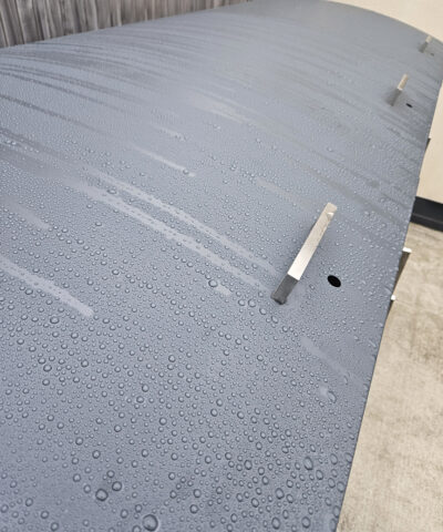 The lid of the double modular bin store