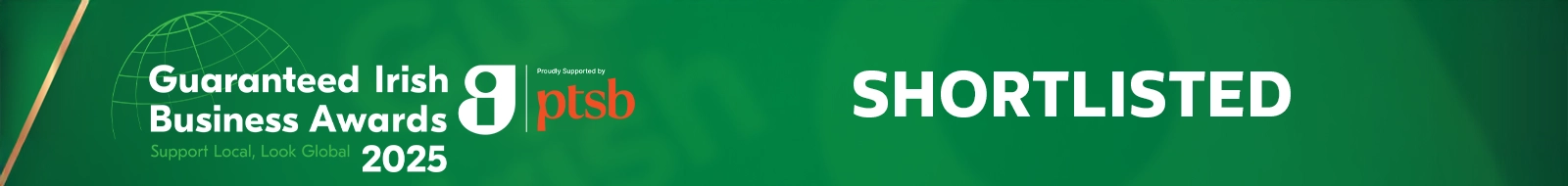 Shortlisted for the Guaranteed Irish Awards, 2025
