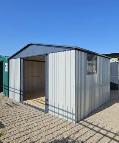 The Mammoth 12ft x 10ft shed on the Sheds Direct Ireland showroom grounds