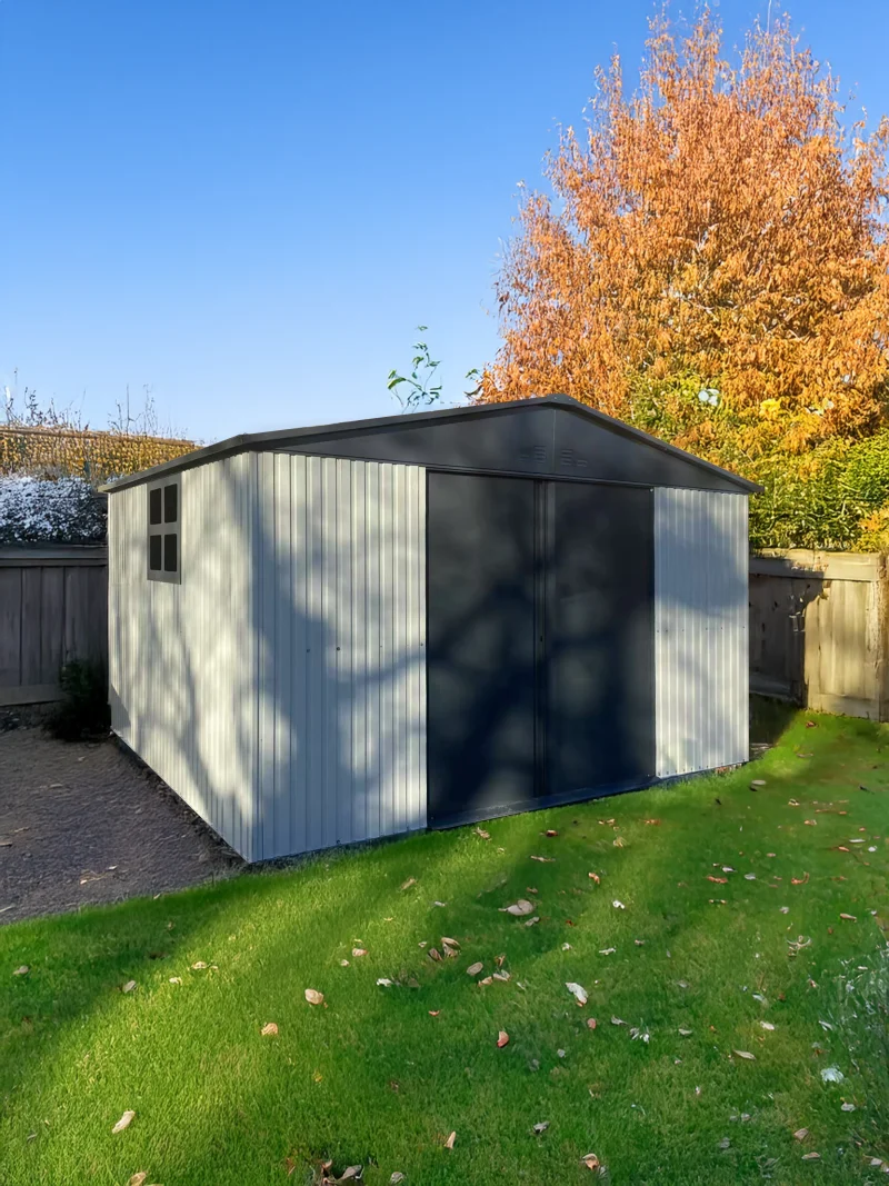 Mammoth shed 12ft x 10ft in a garden in Dublin
