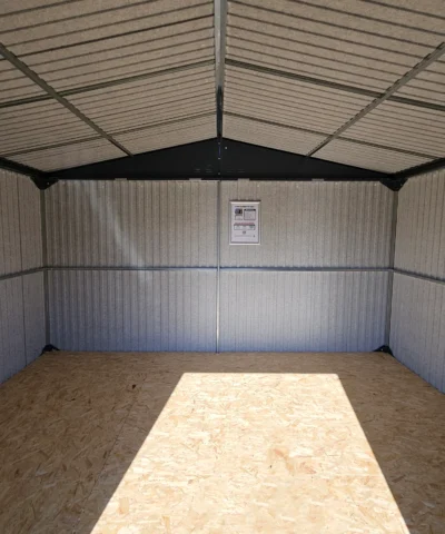 Interior view of the mammoth shed