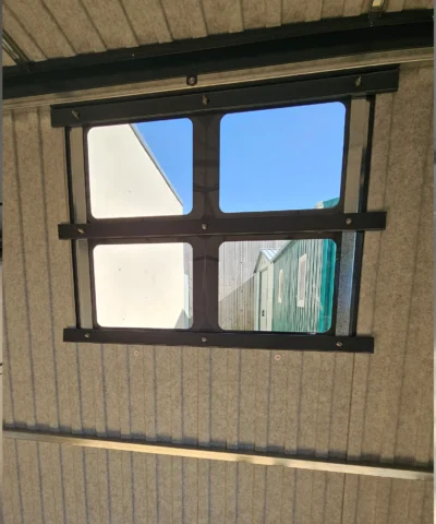 The inside view of the window