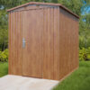 6ft x 8ft Premium Woodgrain Shed