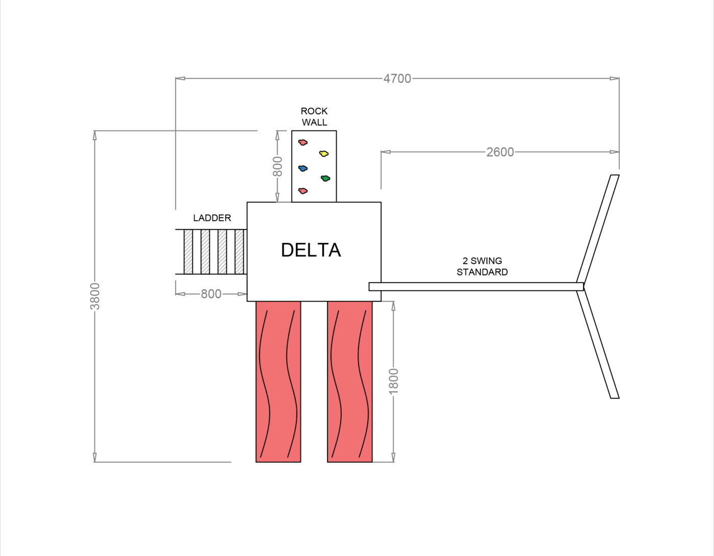 Delta+ Playhouse - Sheds Direct Ireland