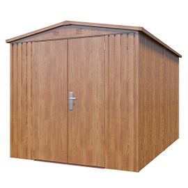 Premium Woodgrain Sheds