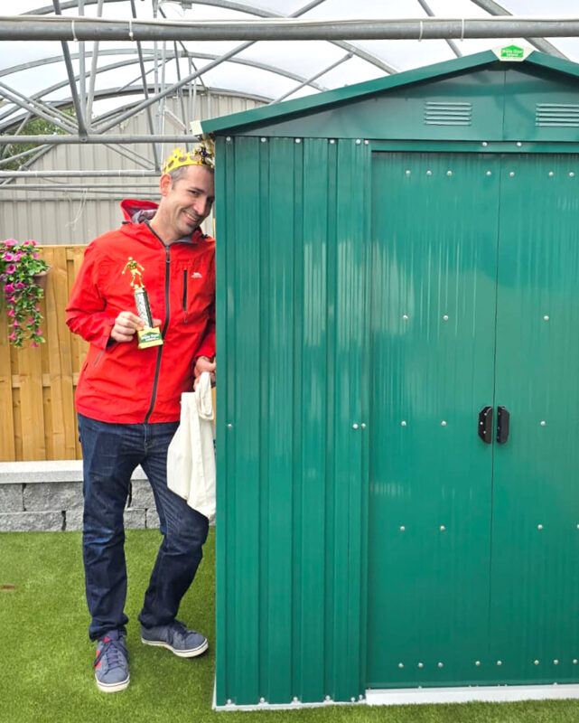 The Winner of the Head on a Shed Competition 2025