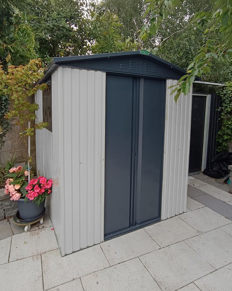 The Mammoth Shed 6ft x 8ft in a Dublin garden