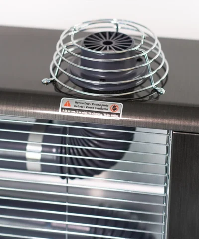 The vent at the top of the airrex heater