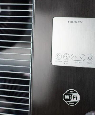 The touch controls for the airrex ah800i