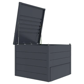 Metal Composter with opening top lid