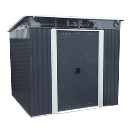 Pent sheds with a skylight