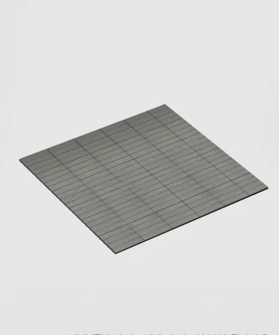 The Floor Tiles laid out for the Arthur Garden Shed