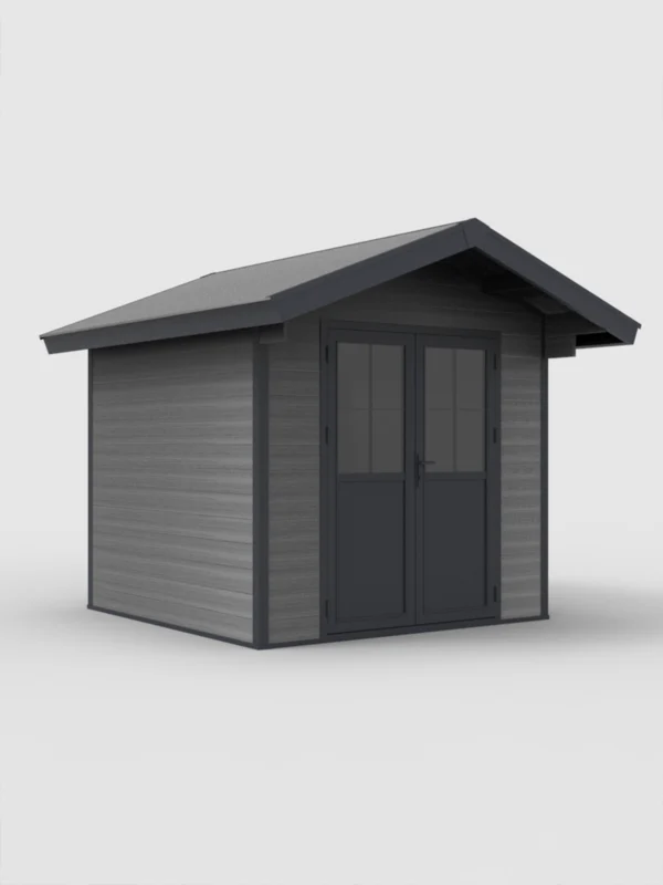 The Arthur PVC Composite Shed, exterior