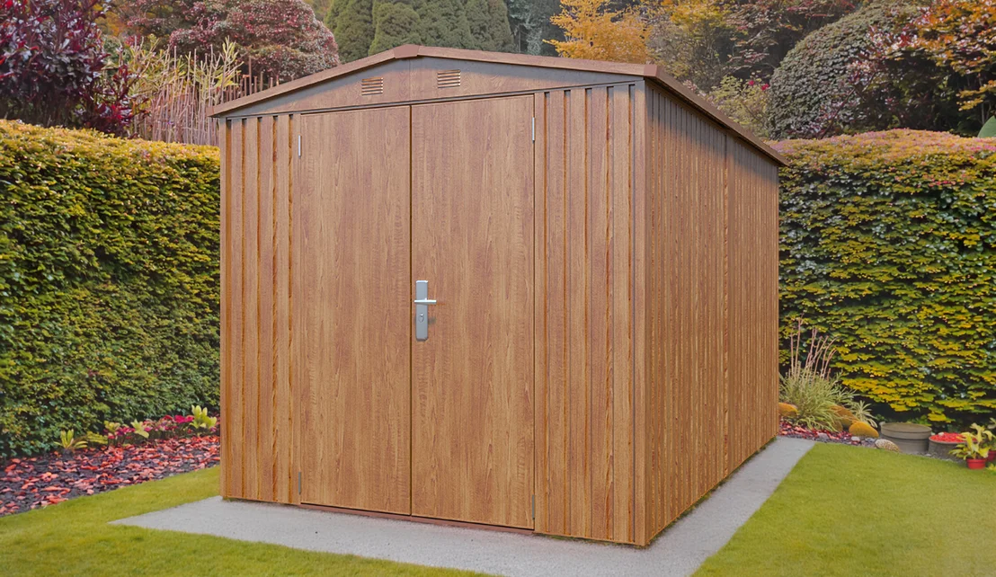 Woodgrain Garden Sheds