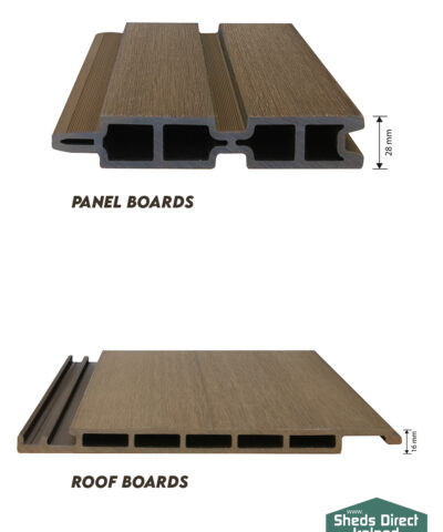 The Bailey Shed Panels and Roof Boards