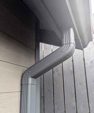 Gutters for Arthur Shed