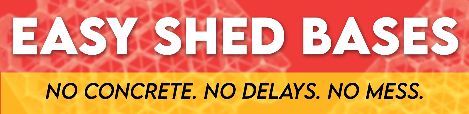 Easy Garden Shed Bases