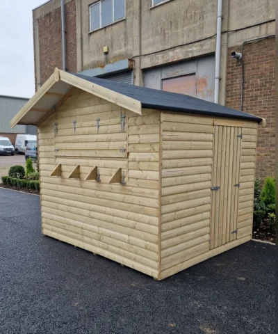 Wooden Kiosk Shed at the RDS